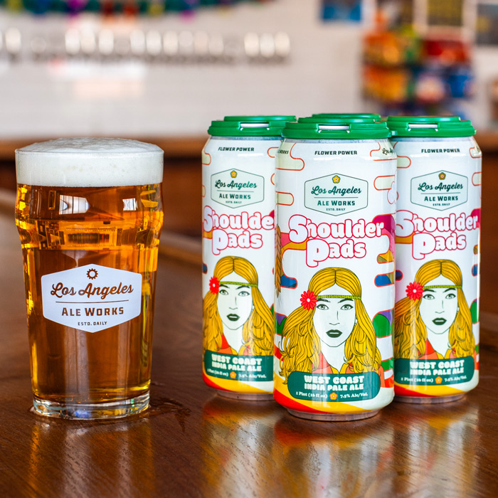 Beer 4-pack & glass